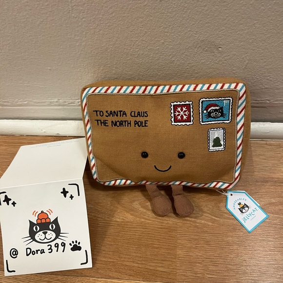 Jellycat Authentic Amuseables Letter To Santa – New With Tags - Picture 2 of 5